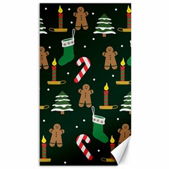 Pattern Christmas Gift Canvas 40  X 72  by uniart180623