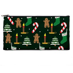 Pattern Christmas Gift Pencil Case by uniart180623