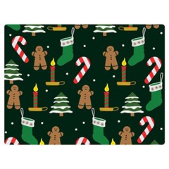 Pattern Christmas Gift Premium Plush Fleece Blanket (extra Small) by uniart180623