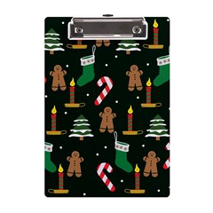 Pattern Christmas Gift A5 Acrylic Clipboard by uniart180623