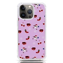 Christmas Xmas Background Design Pattern Iphone 13 Pro Tpu Uv Print Case by uniart180623