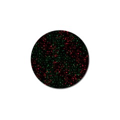 Confetti Star Dot Christmas Golf Ball Marker (4 Pack) by uniart180623