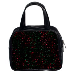 Confetti Star Dot Christmas Classic Handbag (two Sides) by uniart180623