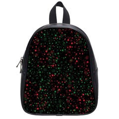 Confetti Star Dot Christmas School Bag (small) by uniart180623