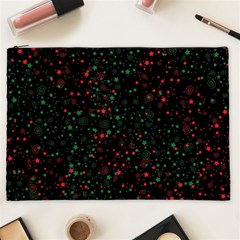 Confetti Star Dot Christmas Cosmetic Bag (xxl) by uniart180623