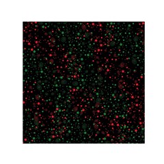 Confetti Star Dot Christmas Square Satin Scarf (30  X 30 ) by uniart180623