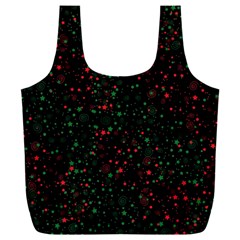 Confetti Star Dot Christmas Full Print Recycle Bag (xxl) by uniart180623