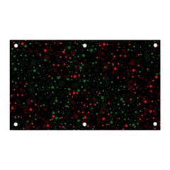 Confetti Star Dot Christmas Banner And Sign 5  X 3  by uniart180623