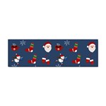 Christmas Background Design Pattern Sticker (Bumper) Front