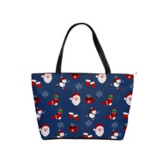 Christmas Background Design Pattern Classic Shoulder Handbag by uniart180623