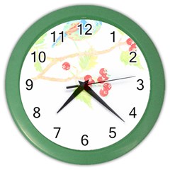 Bird Lover T- Shirtbird T- Shirt (35) Color Wall Clock