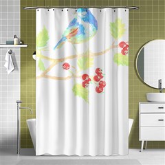 Bird Lover T- Shirtbird T- Shirt (35) Shower Curtain 48  X 72  (small)  by EnriqueJohnson