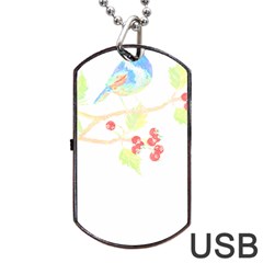 Bird Lover T- Shirtbird T- Shirt (35) Dog Tag USB Flash (One Side)