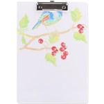 Bird Lover T- Shirtbird T- Shirt (35) A4 Acrylic Clipboard Front