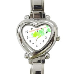 Bird Lover T- Shirtbird T- Shirt (37) Heart Italian Charm Watch by EnriqueJohnson