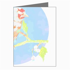 Birds Illustration T- Shirtbird T- Shirt (1) Greeting Card