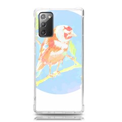 Birds Illustration T- Shirtbird T- Shirt (1) Samsung Galaxy Note 20 Tpu Uv Case by EnriqueJohnson