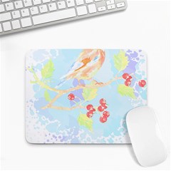 Birds Illustration T- Shirtbird T- Shirt (2) Small Mousepad by EnriqueJohnson