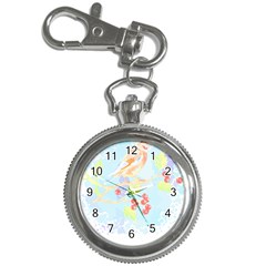 Birds Illustration T- Shirtbird T- Shirt (2) Key Chain Watches by EnriqueJohnson