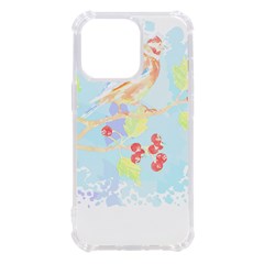 Birds Illustration T- Shirtbird T- Shirt (2) Iphone 13 Pro Tpu Uv Print Case