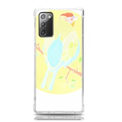 Birds Illustration T- Shirtbird T- Shirt (3) Samsung Galaxy Note 20 Tpu Uv Case by EnriqueJohnson