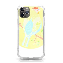 Birds Illustration T- Shirtbird T- Shirt (3) Iphone 11 Pro 5 8 Inch Tpu Uv Print Case by EnriqueJohnson