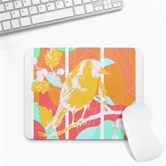 Birds Illustration T- Shirtbird T- Shirt (4) Small Mousepad by EnriqueJohnson