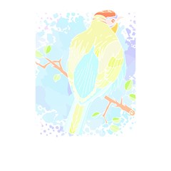 Birds Illustration T- Shirtbird T- Shirt (5) Shower Curtain 48  X 72  (small)  by EnriqueJohnson