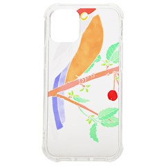 Birds Illustration T- Shirtbird T- Shirt (8) Iphone 12 Mini Tpu Uv Print Case	