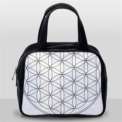 Black And White Pattern T- Shirt Black And White Pattern 2 Classic Handbag (one Side) by EnriqueJohnson