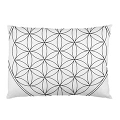 Black And White Pattern T- Shirt Black And White Pattern 2 Pillow Case by EnriqueJohnson