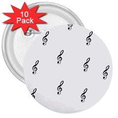 Black And White Pattern T- Shirt Black And White Pattern 7 3  Buttons (10 Pack)  by EnriqueJohnson