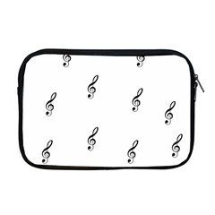 Black And White Pattern T- Shirt Black And White Pattern 7 Apple Macbook Pro 17  Zipper Case by EnriqueJohnson