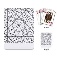 Black And White Pattern T- Shirt Black And White Pattern 8 Playing Cards Single Design (rectangle) by EnriqueJohnson