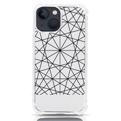 Black And White Pattern T- Shirt Black And White Pattern 8 Iphone 13 Mini Tpu Uv Print Case by EnriqueJohnson