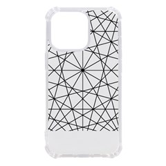 Black And White Pattern T- Shirt Black And White Pattern 8 Iphone 13 Pro Tpu Uv Print Case