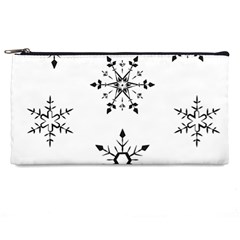 Black And White Pattern T- Shirt Black And White Pattern 12 Pencil Case by EnriqueJohnson