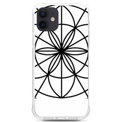 Black And White Pattern T- Shirt Black And White Pattern T- Shirt iPhone 12/12 Pro TPU UV Print Case