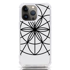 Black And White Pattern T- Shirt Black And White Pattern T- Shirt iPhone 13 Pro TPU UV Print Case