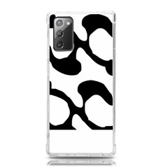 Black And White Swirl Pattern T- Shirt Black And White Swirl Pattern T- Shirt Samsung Galaxy Note 20 Tpu Uv Case by EnriqueJohnson