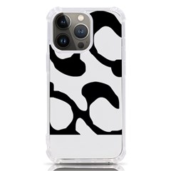 Black And White Swirl Pattern T- Shirt Black And White Swirl Pattern T- Shirt Iphone 13 Pro Tpu Uv Print Case by EnriqueJohnson