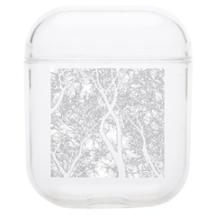 Black And White T- Shirt Forest Pattern T- Shirt Airpods 1/2 Case