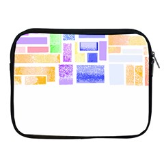 Blocks T- Shirt Blockage Abstract Art 2 T- Shirt Apple Ipad 2/3/4 Zipper Cases by EnriqueJohnson