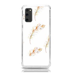 Boho Feather Pattern T- Shirt Boho Feather Pattern 8 Samsung Galaxy S20 6 2 Inch Tpu Uv Case by EnriqueJohnson