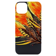 Boho Fire Feather Pattern T- Shirt Boho Fire Feather Pattern T- Shirt Iphone 14 Plus Black Uv Print Case by EnriqueJohnson