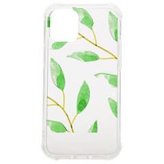 Boho Leaf Pattern T- Shirt Boho Leaf Pattern8 Iphone 12 Mini Tpu Uv Print Case	