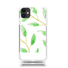 Boho Leaf Pattern T- Shirt Boho Leaf Pattern8 Iphone 11 Tpu Uv Print Case by EnriqueJohnson