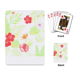 Botanical T- Shirt Botanical Attractive Smelling T- Shirt Playing Cards Single Design (rectangle)