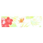 Botanical T- Shirt Botanical Attractive Smelling T- Shirt Oblong Satin Scarf (16  x 60 ) Front