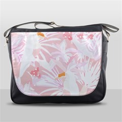 Botanical T- Shirt Botanical Birds Tropical T- Shirt Messenger Bag by EnriqueJohnson